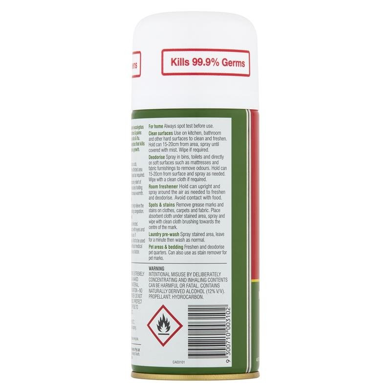 [Expiry: 05/2025] Bosisto’s Eucalyptus Spray 200g Made in Australia