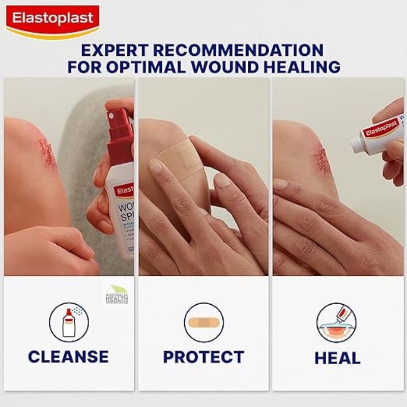 [Expiry: 08/2025] Elastoplast Wound Spray 100mL