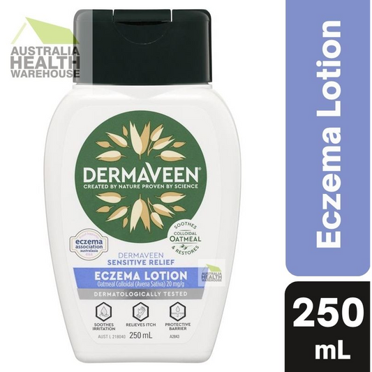 [Expiry: 09/2026] DermaVeen Sensitive Relief Eczema Lotion 250mL