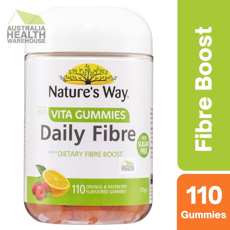 [Expiry: 05/2026] Nature's Way Adult Vita Gummies Daily Fibre 110 Gummies