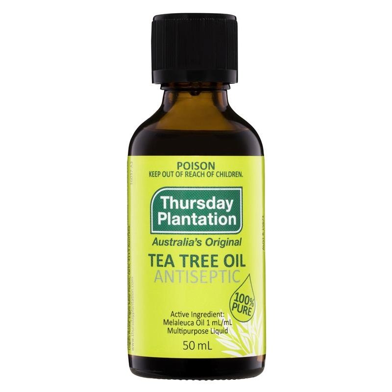 [Expiry: 05/2025] Thursday Plantation 100% Pure Tea Tree Oil 50mL