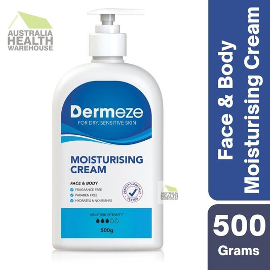 Dermeze Moisturising Cream 500g