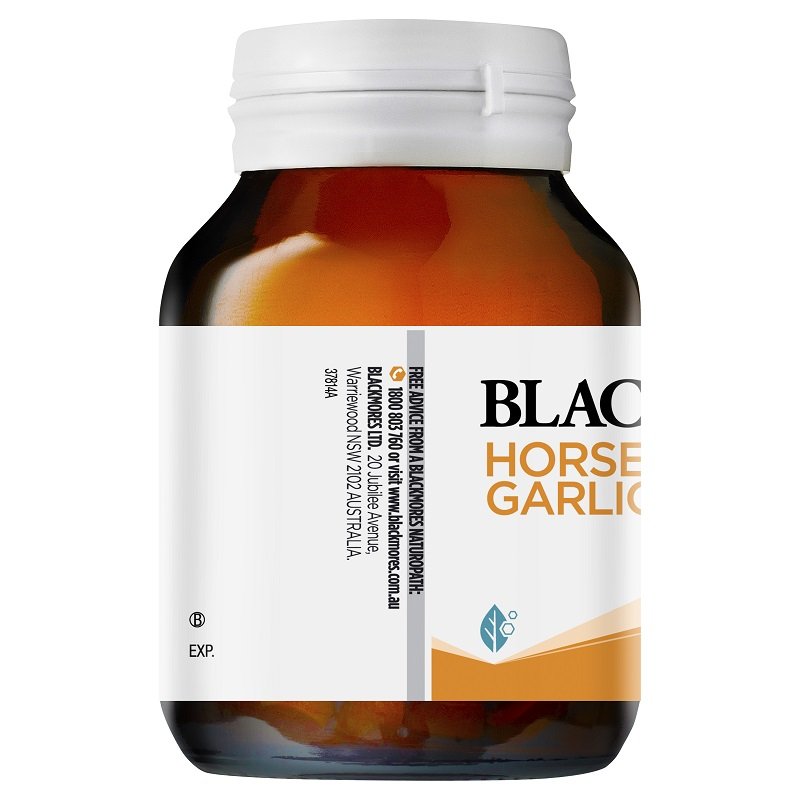 [Expiry: 08/2025] Blackmores Horseradish Garlic + C 50 Tablets