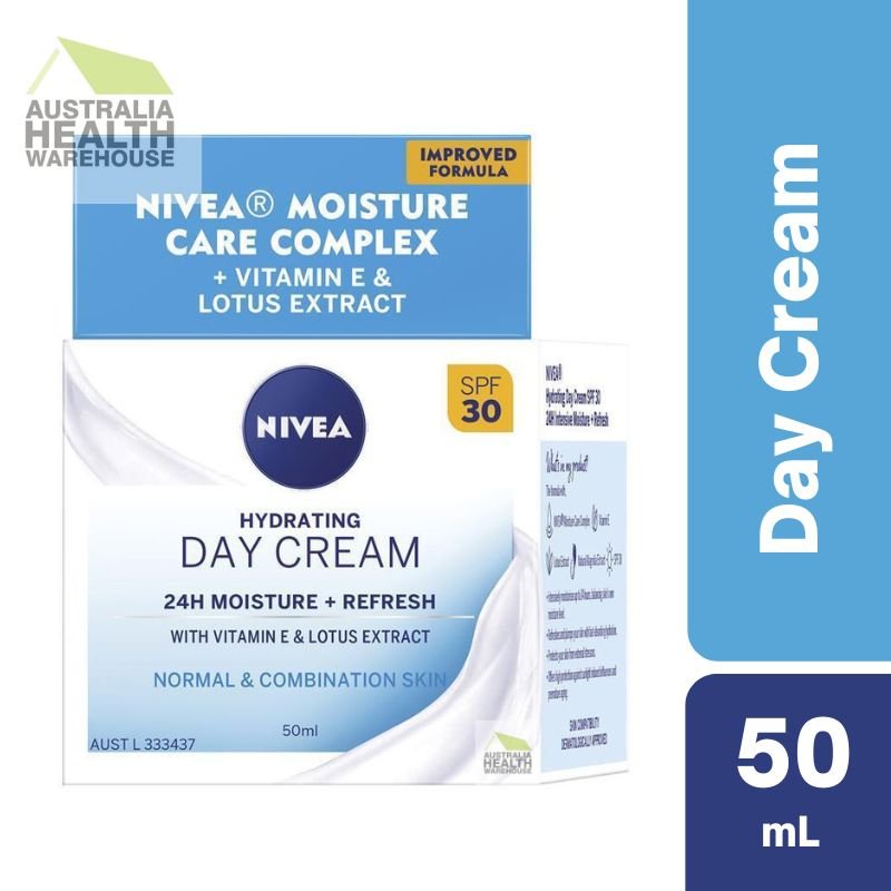 [Expiry: 05/2027] Nivea Hydrating Day Cream Face Moisturiser SPF30 50mL