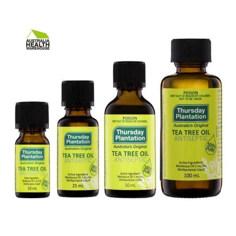 [Expiry: 04/2025] Thursday Plantation 100% Pure Tea Tree Oil 25mL