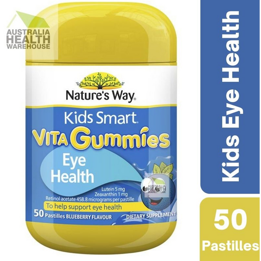 [CLEARANCE Expiry: 11/2024] Nature's Way Kids Smart Vita Gummies Eye Health 50 Gummies