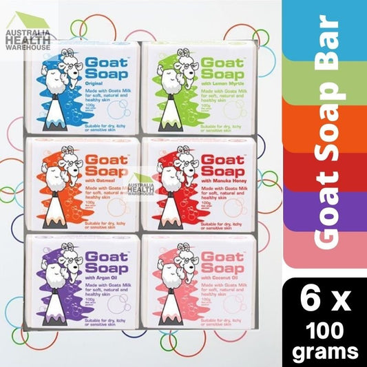 Goat Soap 100g 6 Pack Gift Set