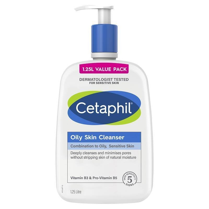 [Expiry: 02/2027] Cetaphil Oily Skin Cleanser 1.25 Litre