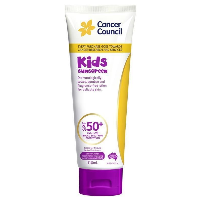 [Expiry: 05/2026] Cancer Council Kids Sunscreen SPF 50+ Tube 110mL