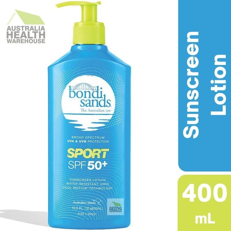 [Expiry: 07/2025] Bondi Sands Sport SPF 50+ Sunscreen Lotion 400mL