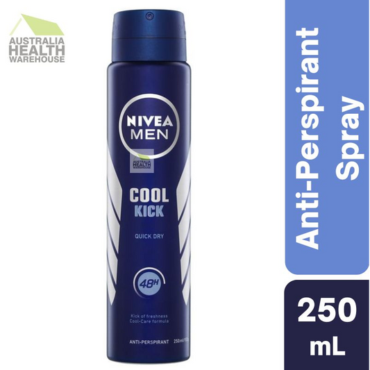 Nivea Men Cool Kick Anti-Perspirant Deodorant Spray 250mL