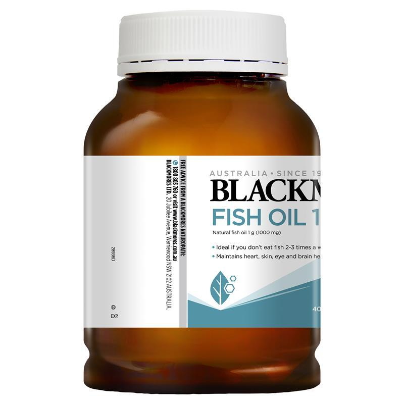 [CLEARANCE Expiry: 01/2025] Blackmores Fish Oil 1000mg 400 Capsules