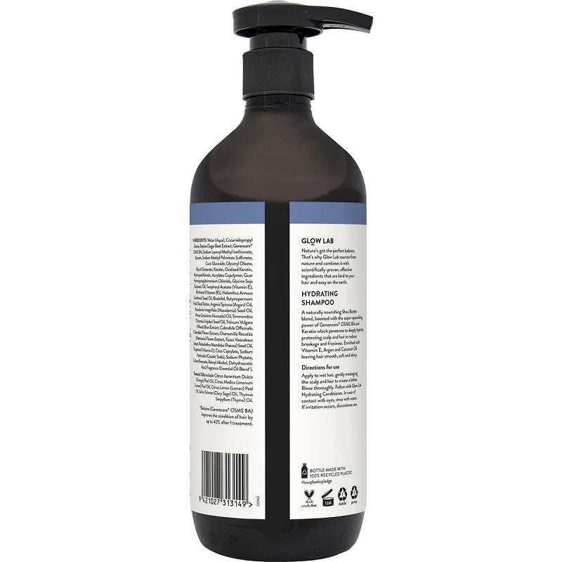 [Expiry: 06/2025] Glow Lab Hydrating Shampoo Argan Oil 600mL