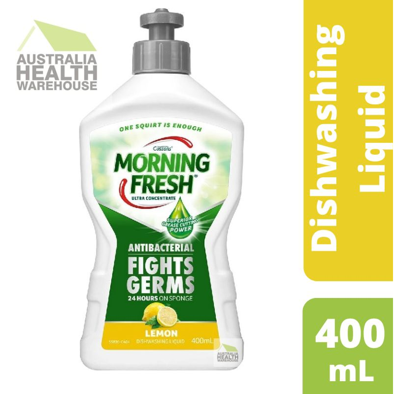 Morning Fresh Dishwashing Liquid Antibacterial Lemon 400mL