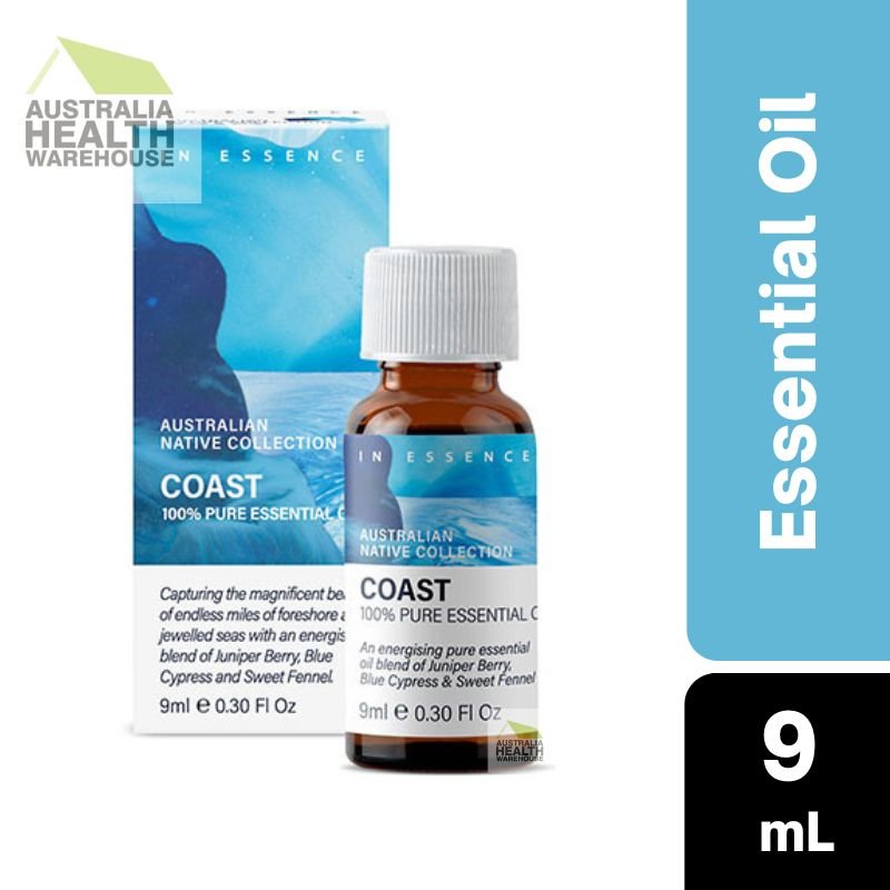 In Essence Australian Native Collection Coast 100% Pure Essential Oil Blend 9mL August 2024