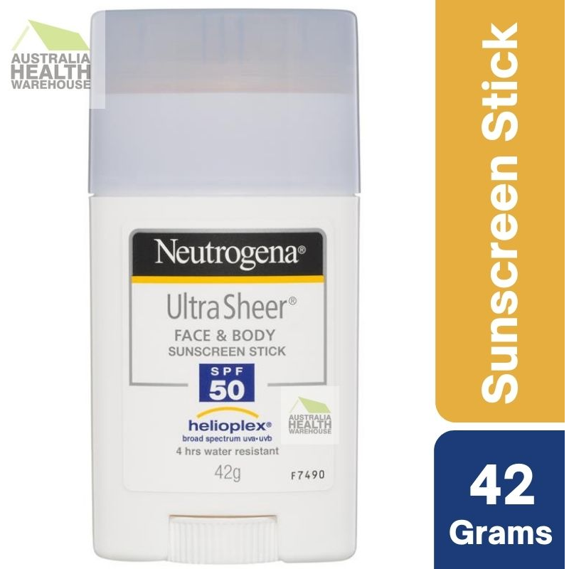 Neutrogena SPF50+ Ultra Sheer Face and Body Sunscreen Stick 42g