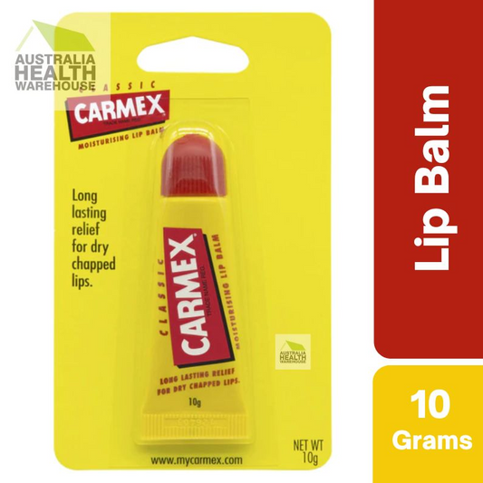 Carmex Moisturising Lip Balm Classic Squeeze Tube 10g