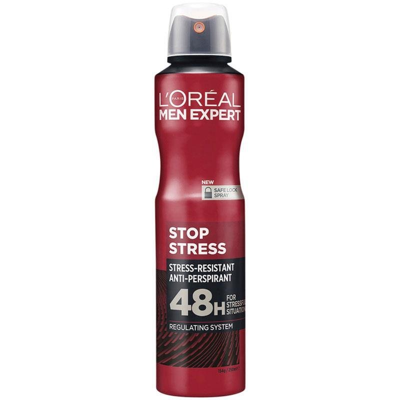 L'Oreal Men Expert Stop Stress Anti-Perspirant Deodorant Spray 250mL