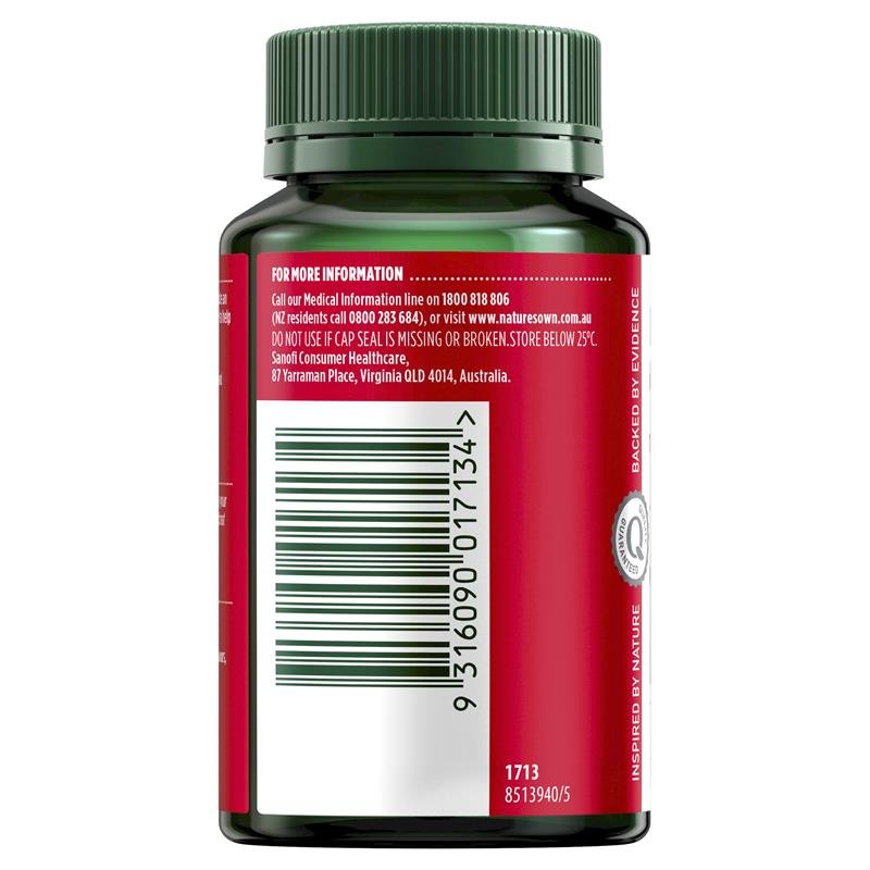 [CLEARANCE Expiry: 10/2024] Nature's Own Vitamin D3 1000IU 200 Mini Capsules