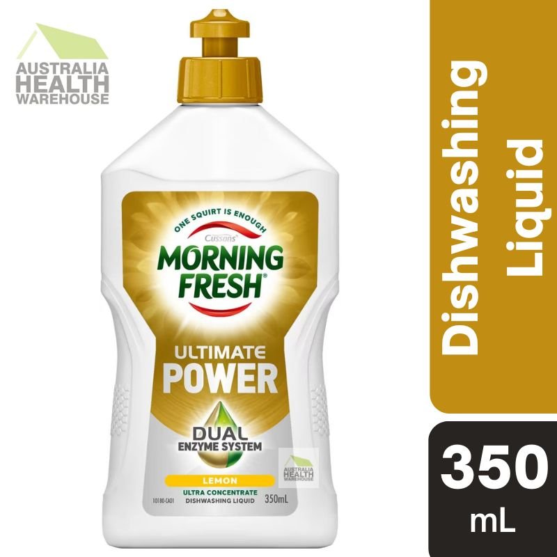 Morning Fresh Ultimate Power Dishwashing Liquid Lemon 350mL