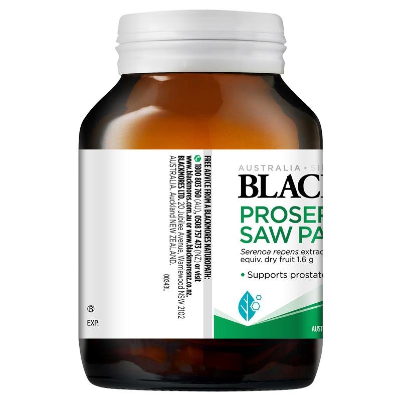 [Expiry: 03/2027] Blackmores Proseren Saw Palmetto 120 Capsules