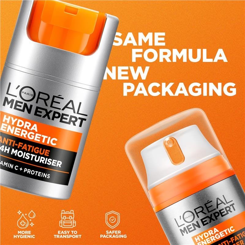 L'Oreal Men Expert Hydra Energetic 24 Hour Moisturiser 50mL