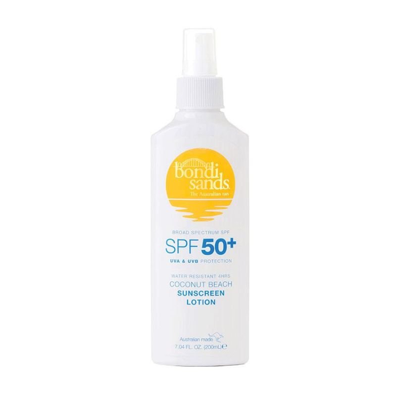 Bondi Sands SPF 50+ Coconut Beach Sunscreen Lotion Spray 200mL August 2024