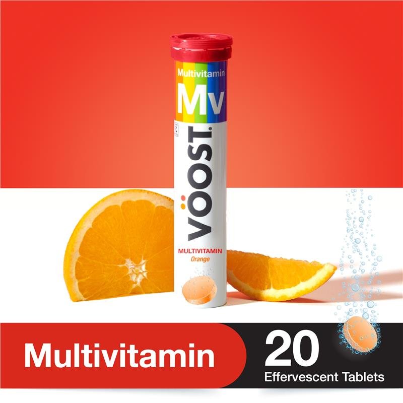 [CLEARANCE Expiry: 08/2024] Voost Multivitamin Effervescent 20 Tablets