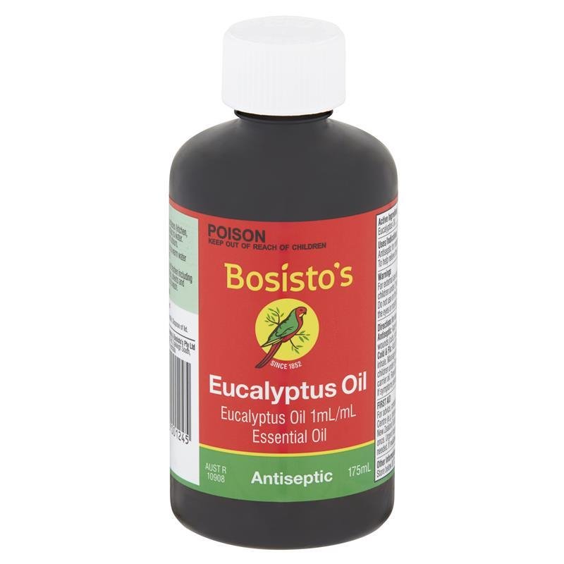 [Expiry: 07/2025] Bosisto’s Eucalyptus Oil 175mL