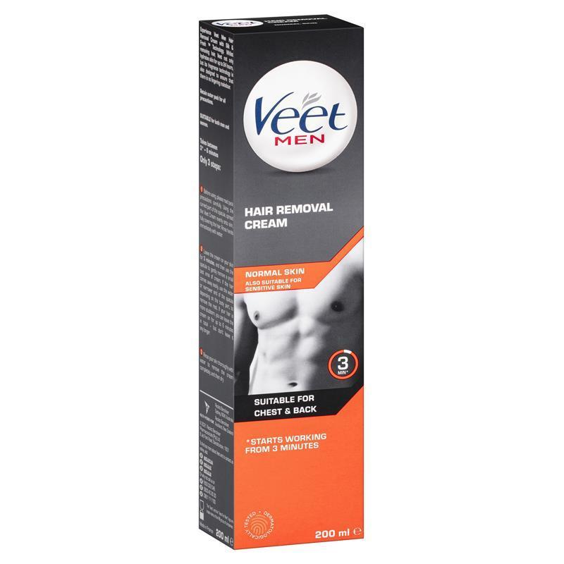 [Expiry: 07/2025] Veet Men Hair Removal Cream - Normal Skin 200mL