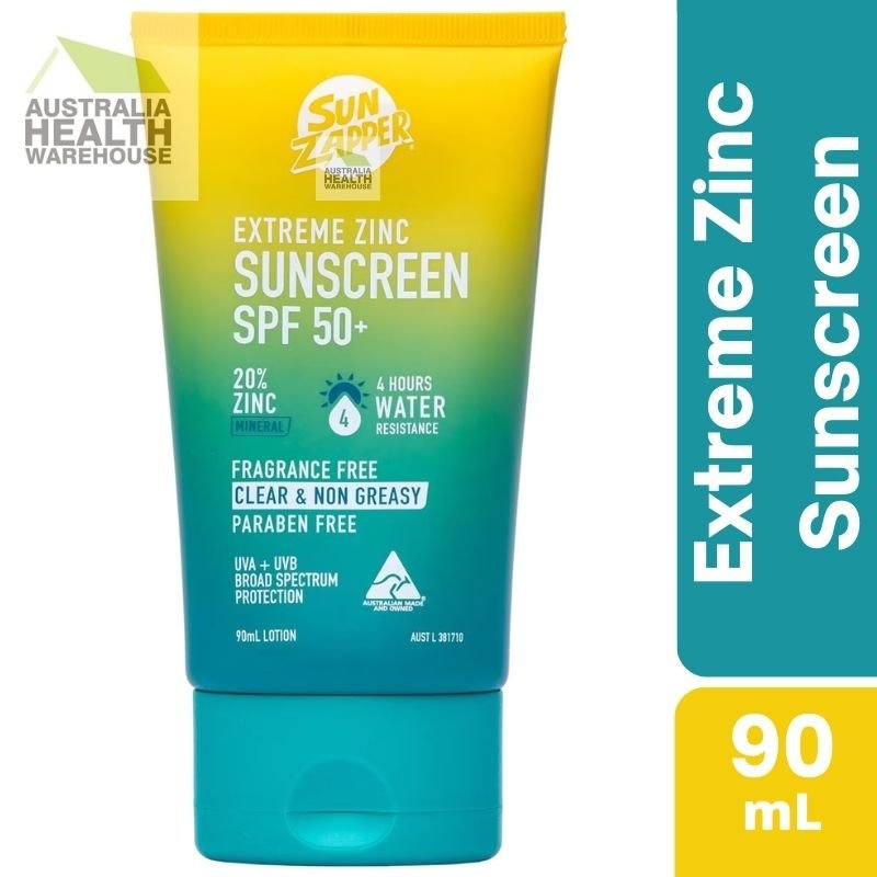 [Expiry: 08/2026] Sun Zapper Extreme Zinc Sunscreen SPF 50+ 90mL