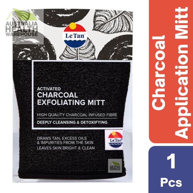 Le Tan Charcoal Exfoliating Mitt