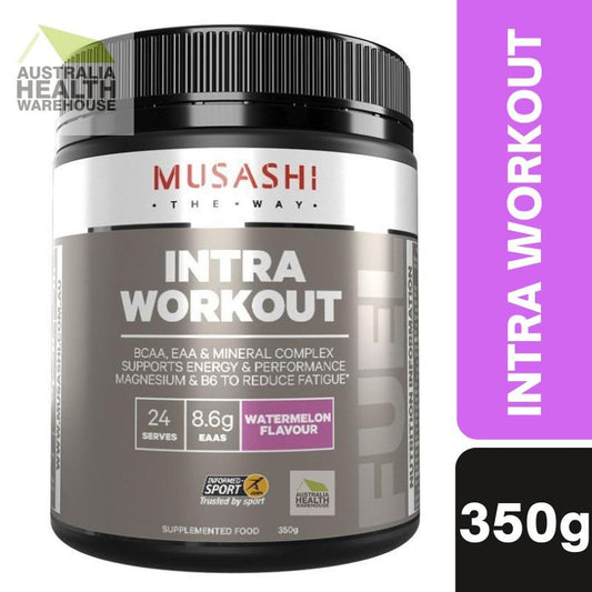 [Expiry: 08/2025] Musashi Intra Workout Watermelon 350g