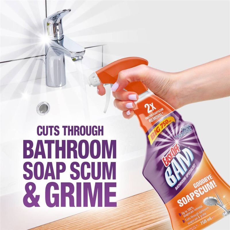 Easy-off Bam Bathroom Soap Scum Cleaner Trigger Spray 750mL