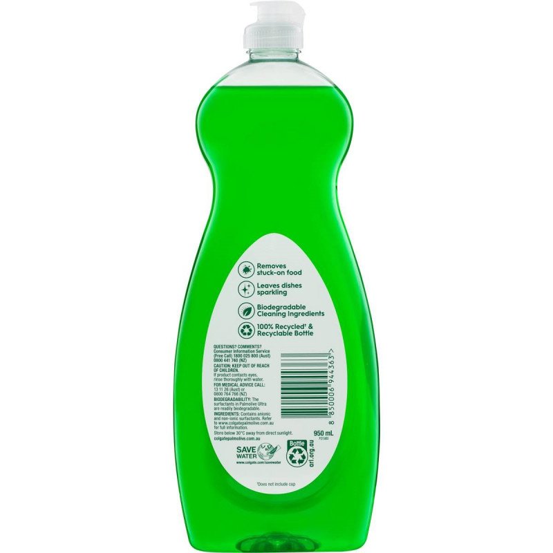 Palmolive Ultra Strength Original Dishwashing Liquid 950mL