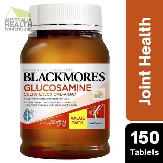 [Expiry: 04/2025] Blackmores Glucosamine Sulfate 1500 One-A-Day 150 Tablets