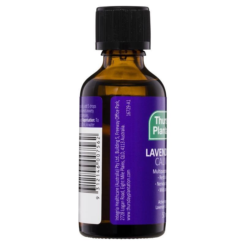 [Expiry: 02/2027] Thursday Plantation 100% Pure Lavender Oil 50mL