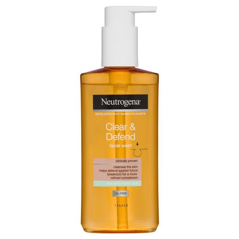 Neutrogena Clear & Defend Facial Wash 200mL