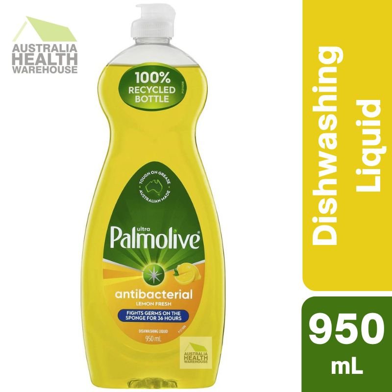 Palmolive Ultra Antibacterial Lemon Fresh Dishwashing Liquid 950mL