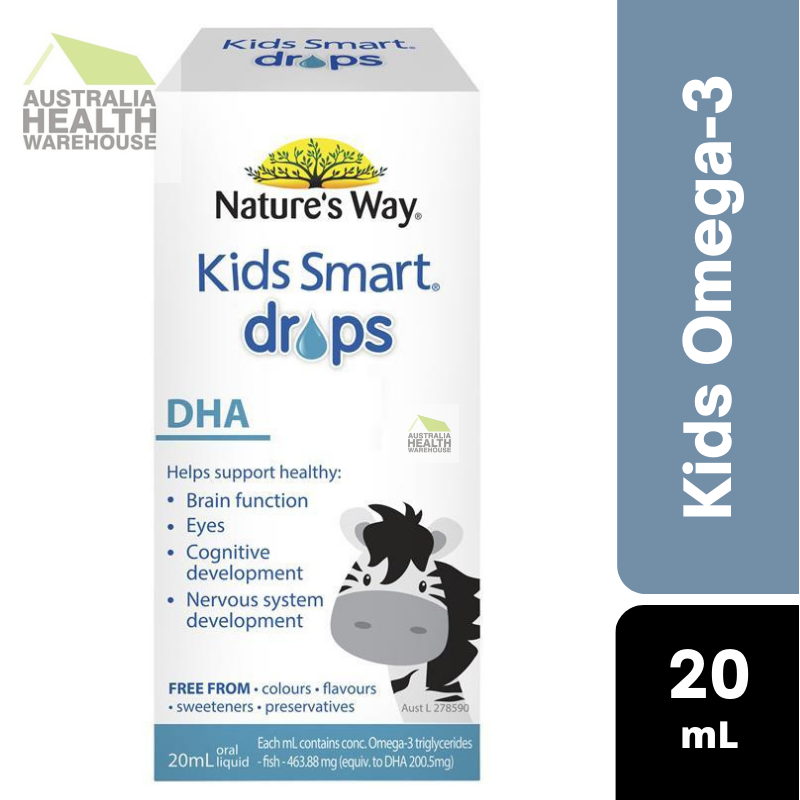 [Expiry: 08/2025] Nature's Way Kids Smart Drops DHA 20mL