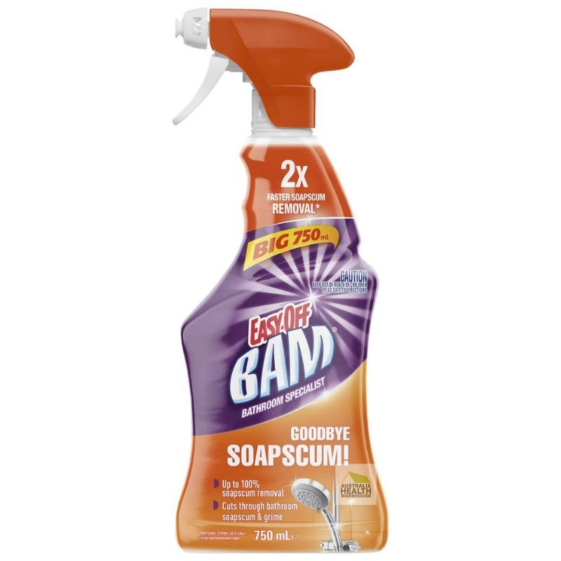 Easy-off Bam Bathroom Soap Scum Cleaner Trigger Spray 750mL