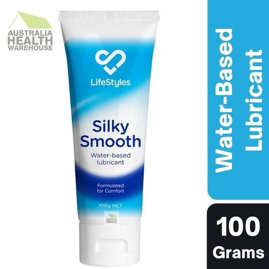 [Expiry: 04/2027] Ansell LifeStyles Silky Smooth Water-Based Lubricant 100g