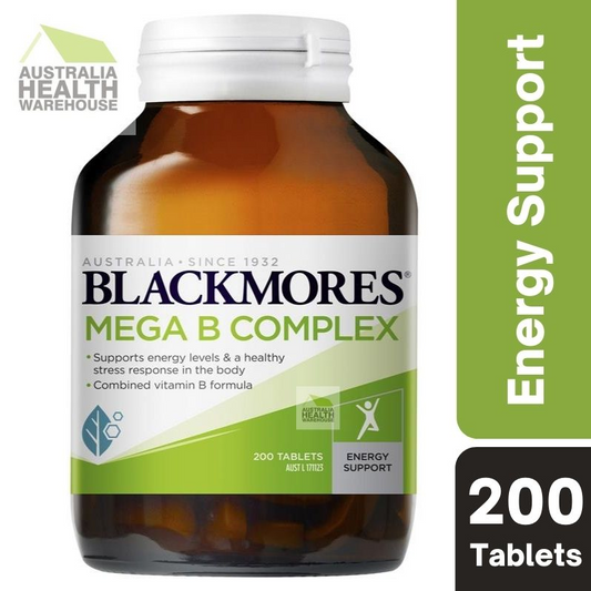 [Expiry: 08/2025] Blackmores Mega B Complex 200 Tablets