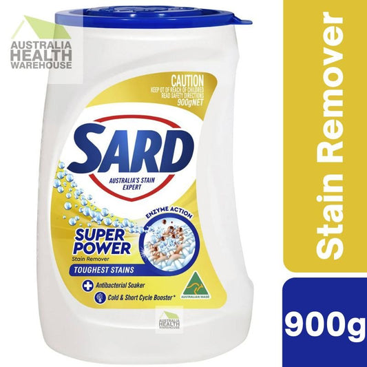 [Expiry: 05/2026] Sard Super Power Stain Remover Antibacterial Powder Soaker 900g