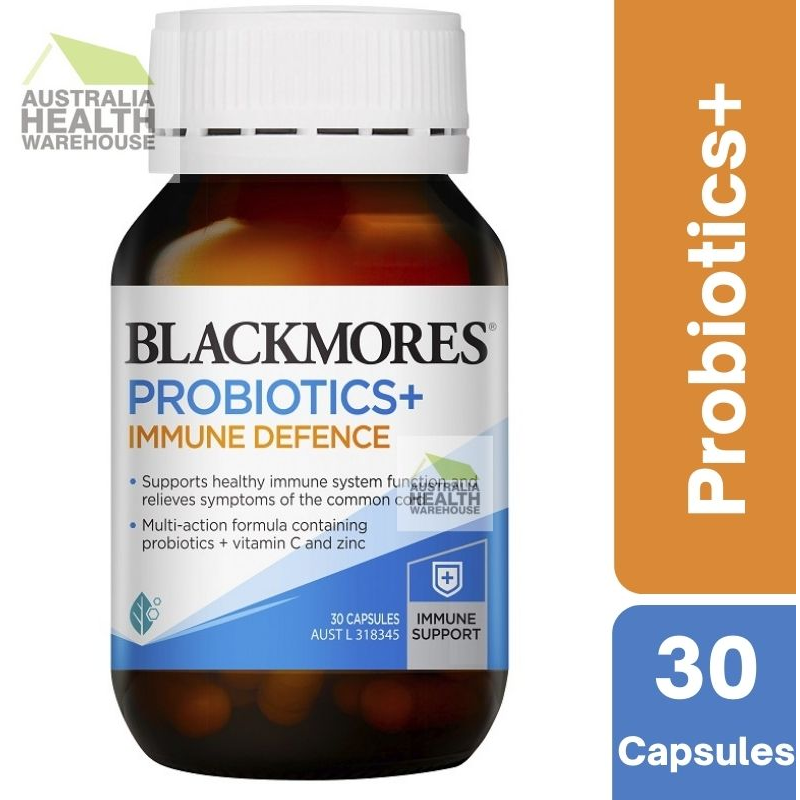 [CLEARANCE Expiry: 01/2025] Blackmores Probiotics+ Immune Defence 30 Capsules