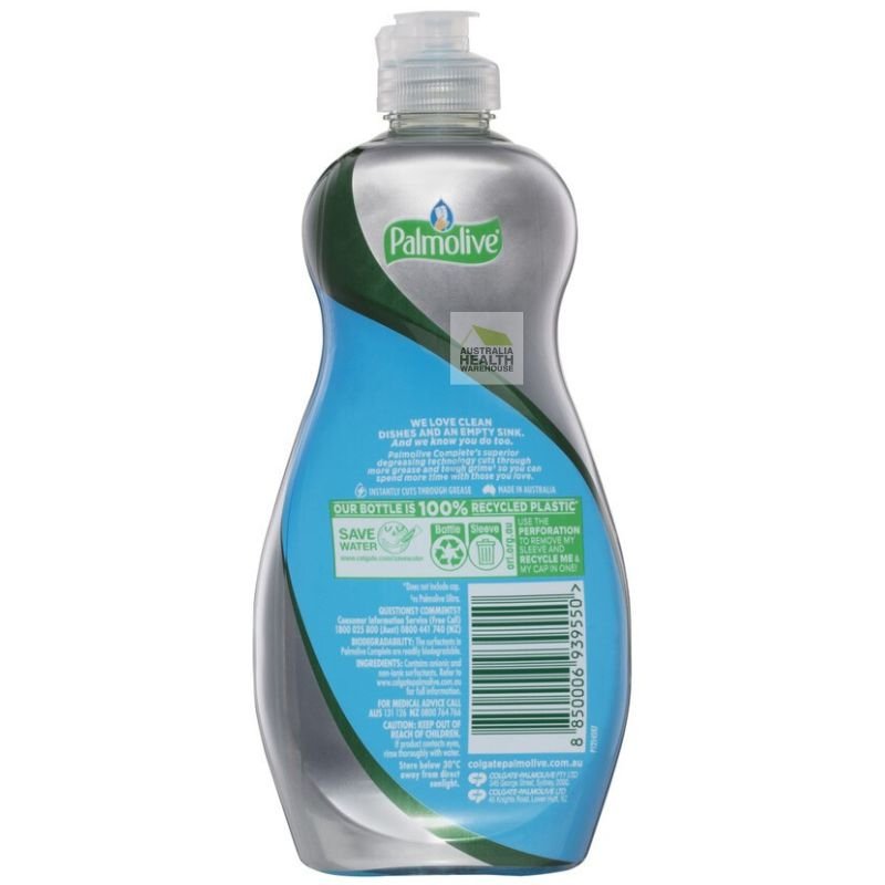 Palmolive Ultra Strength Concentrate Complete Dishwashing Liquid Jasmine Splash 500mL