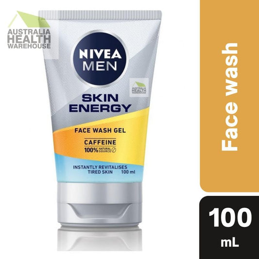 Nivea Men Skin Energy Face Wash Gel 100mL