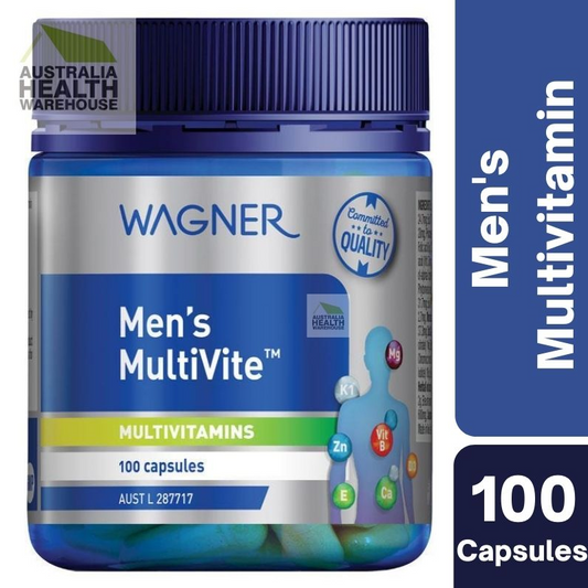 [Expiry: 03/2024] Wagner Men's Multivite 100 Capsules