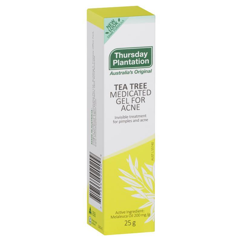 [Expiry: 09/2027] Thursday Plantation Tea Tree Medicated Gel For Acne 25g