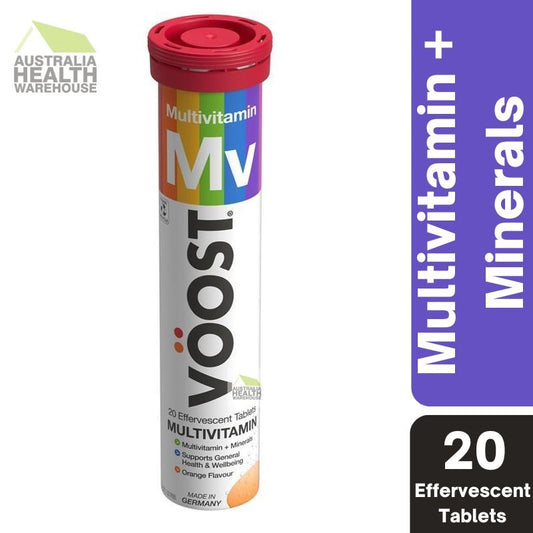 [CLEARANCE Expiry: 08/2024] Voost Multivitamin Effervescent 20 Tablets